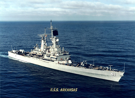 USS ARKANSAS (CGN-41) Crew Photos